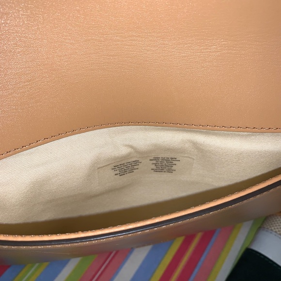 Tory Burch McGraw striped crossbody/clutch bag - Picture 8 of 12